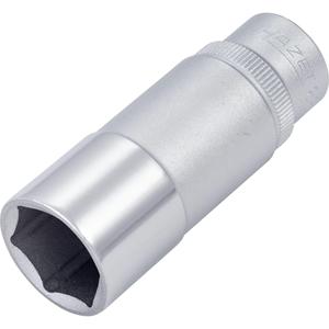 HAZET Socket 880LG-17 ∙ 3/8 pulgadas (10mm) cuadrado, hueco ∙ Perfil de tracción hexagonal exterior ∙ Tamaño 17 mm - Product Image 1