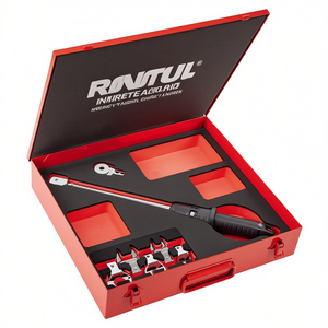 811 Ne 200 Wrench Set With Red Case And <b>Tools</b> For Automotive Repair - Product Image 2