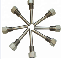 Acero inoxidable 1/2 NPT M20 * 1,5 M27 * 2 Termómetro bimetálico RTD Termopozo