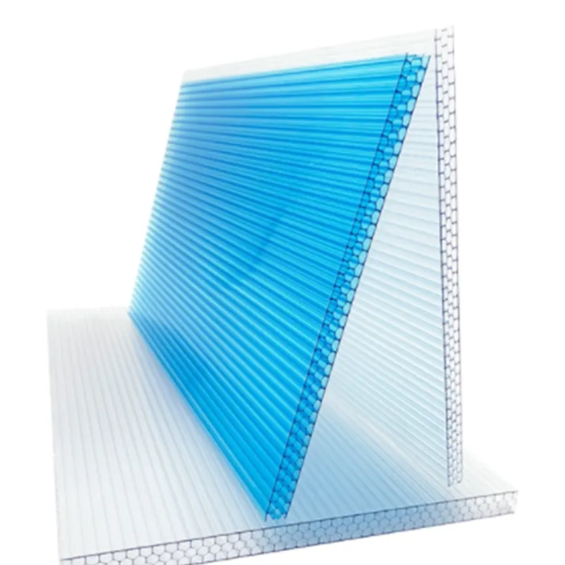 Водонепроницаемый 4x8 прозрачные тисненые пластиковые двери и окна ПК Солнцезащитная панель