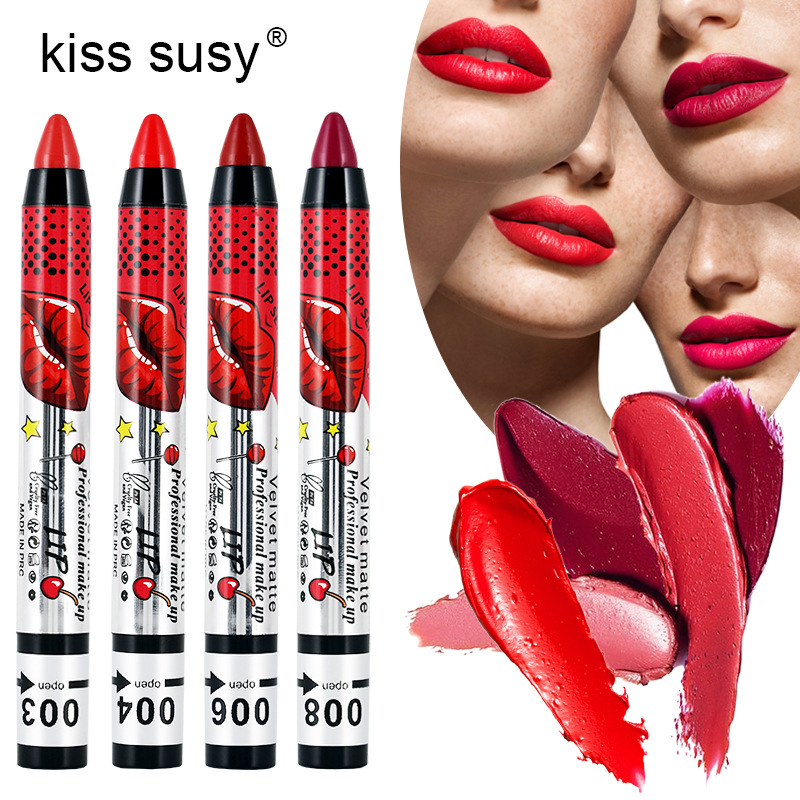 Акция 2022, натуральный макияж, матовая помада, ручка, стойкий Водостойкий карандаш для губ