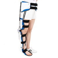 Support de renforcement des membres inférieurs Orthèse réglable Fracture de la jambe Orthopédique Hanche Genou Fixation de la cheville et du pied Attelle de soutien
