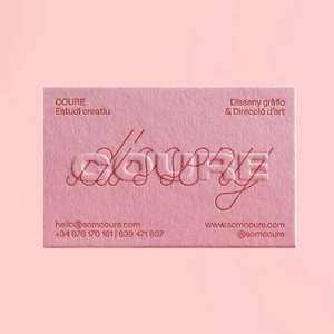 Vente en gros de cartes de vœux typographiques dorées Cartes de remerciement personnalisées Carte de visite en relief - Product Image 4