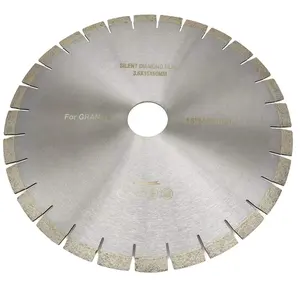 400 mm silent steel core fast cut bridge diamond cutting disc for granite