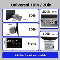 Autoradio Android 13,3 pouces avec écran rotatif CarPlay, écran universel pour voiture, navigation, système audio de voiture, CarPlay Apple