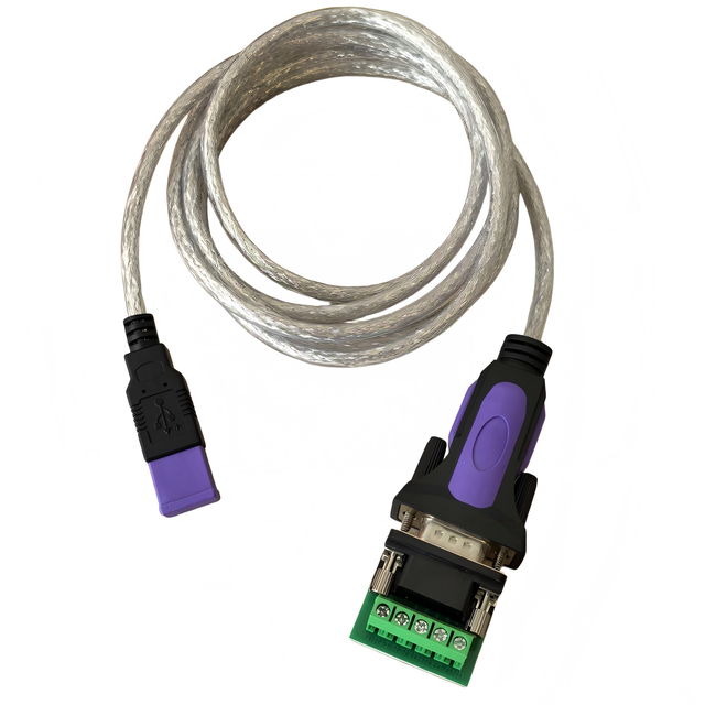 USB 2.0 to RS485 RS422 Serial Port Converter Cable with FTDI Chipset for Data Transmission