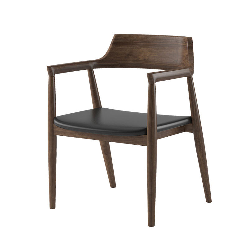 Chaise de salle à manger en bois massif