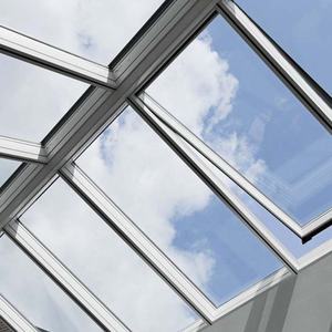 Custom Insulated Double Glazed Motorized Remote Control Waterproof Skylight Roof <strong>Window</strong> for Hotel Atrium Villa <strong>Stairwell</strong> - Product Image 5