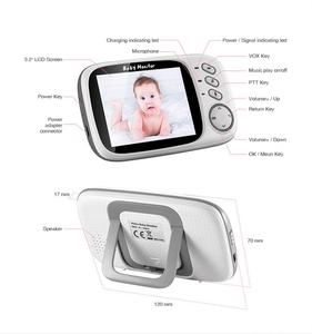 Smart Auto VOX 3.2 ''écran LCD vidéo sans fil Baby Cam Monitor VB603 Baby Foon avec appareil photo numérique - Product Image 3