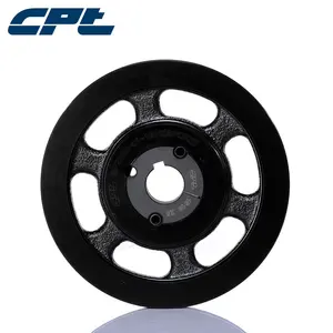 CPT V-belt بكرة عجلة SPZ سلسلة الحديد الزهر الحزم بكرة V 1-8 الأخاديد حزام بكرة