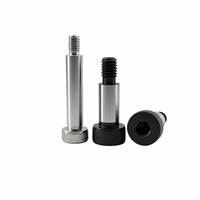 Vis à tête cylindrique à embase de précision en acier au carbone et acier allié, oxyde noir, grade 12.9 ISO 7379, tailles M5 à M10 pour le positionnement