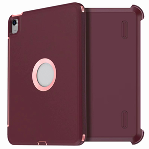 Cho iPad air4 10.9 Heavy Duty <span class=keywords><strong>Defender</strong></span> Trường hợp với vành đai Clip chống sốc Rugged <span class=keywords><strong>Tablet</strong></span> chân đế trường hợp - Product Image 6