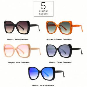 Gafas de Sol Cuadradas Extra Grandes Retro de Moda Personalizadas 2022, Gafas de Sol con Protección UV400, Gafas de Sol de Ojo de Gato para Mujer - Product Image 6