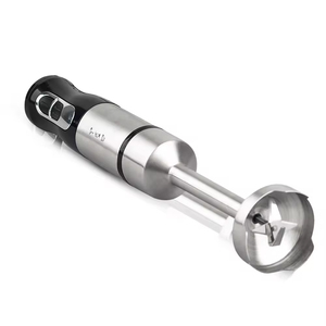 Mixeur Plongeant Électrique en Acier Inoxydable avec Quatre Lames Puissantes Idéal pour les Smoothies, les Soupes et les Sauces - Product Image 3