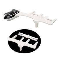 Kit d'accessoires de bidet intelligent pour WC, pulvérisateur vertical à double buse, en ABS, pour usage hôtelier moderne, sans alimentation électrique