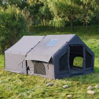 Carpa Inflable de Camping de Nailon Oxford de Alta Calidad para Uso Familiar al Aire Libre, Carpa de Verano de Una Habitación, Tamaños Personalizables