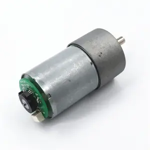 Alto par 300 rpm máquina de laminación máquina dc eléctrico ggm de motor con codificador GM37-540 4,5 KG CM 70RPM engranaje motor