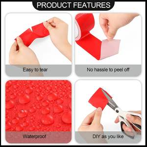 Bopp trong suốt 30M sơn xe ô tô carton niêm phong mặt nạ băng nước kích hoạt Acrylic dính áp lực nhạy cảm - Product Image 4