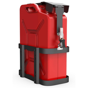 Support de fixation antivol <span class=keywords><strong>en</strong></span> acier pour bidon de carburant de 20 litres (5 gallons) avec support de montage verrouillable - Product Image 1