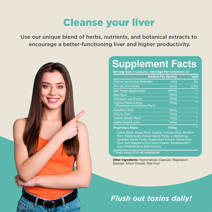 Solilan nhãn hiệu riêng thảo dược giải độc gan làm sạch bổ sung viên nang (60 viên/chai) cho người lớn sức khỏe Viện trợ-thanh thiếu niên không - Product Image 4