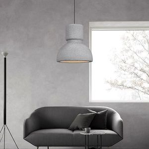 Nordic Wabi-Sabi Style Dining Room Pendant Light Creative Minimalist Artistic Lighting Fixture Unique Bar Lamp for Dining <b>Table</b> - Product Image 4