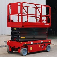 Heißer Verkauf: 320 kg Offroad Mini-Elektro-Scherenhebebühne mit Raupenantrieb und CE-Zertifizierung – Günstig und mobil