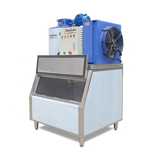 300 kg 500 kg Flake máy nước đá thương mại Flake Máy Làm Đá đã sẵn sàng để tàu - Product Image 4