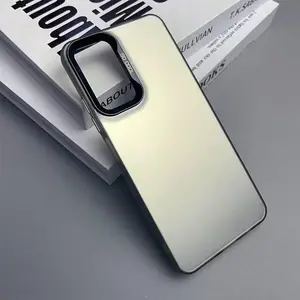 Pour Realme 8 10 coque de téléphone Realme 9 Pro couverture Realme 10 Pro 9i 8i <span class=keywords><strong>Realme9</strong></span> 5G luxe métallique Aurora peau couverture mate - Product Image 2