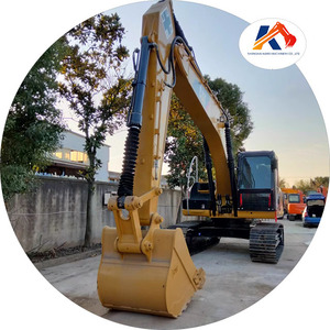 Excavadora de cadenas CAT 320D2 usada de 20 toneladas, sin grandes reacondicionamientos, motor eléctrico, funcionamiento suave, 320d - Product Image 1