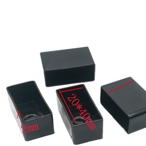 ปลอกหุ้มขาเฟอร์นิเจอร์แบบใส PVC ทรงสี่เหลี่ยม ขนาด 30x50 มม. ยี่ห้อ Hanzhe ป้องกันการลื่น - Product Image 3