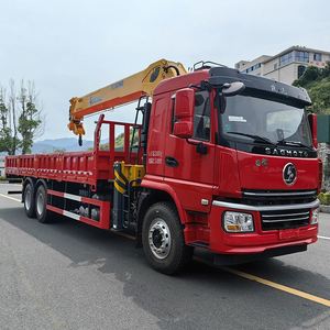 รถเครนติดตั้งบนรถบรรทุก Shacman Heavy Duty 25 ตัน 6x4 ยกได้ 14 ตัน สำหรับงานก่อสร้าง - Product Image 4