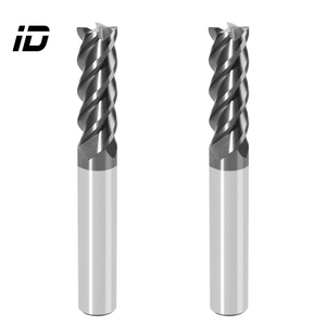 Solid Carbide End Mills with Tin Coating Climb <strong>Milling</strong> HRC55 for CNC Machines ODM/OEM Customization - Product Image 4