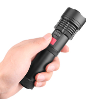 Linterna led xhp50.2 para acampar y exteriores, luz potente con 3 modos de Zoom usb, batería 18650 o 26650