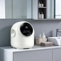 Machine à laver intelligente portable et conviviale avec écran tactile pour les voyages et la maison