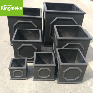 Pot bunga dan pot tanaman luar ruangan, pot bunga semen taman, dekorasi luar ruangan, pot bunga lantai besar untuk tanaman - Product Image 1