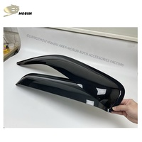 Visera para Ventana de PMMA para TOYOTA HILUX LN166 4dr 1997-2005, Protector de Ventilación, Protector contra la Intemperie, Cortavientos, Protector de Lluvia