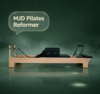 Reformer Pilates Ergonomique Professionnel MJD de Qualité Supérieure, Machine de Fitness Durable pour Centre de Pilates Spécialisé et Aménagement de Lieux