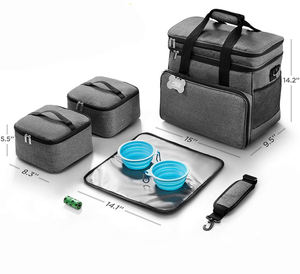 Hot Selling Insulated Waterproof Fashion Weekend Dog Treat Pouch Organizer Pet Travel Bag for Pets' <b>Backpacks</b> - Product Image 1