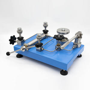 Taşınabilir hidrolik kaynak karşılaştırma testi pompa basınç göstergeleri kalibratör el yüksek basınç kalibrasyon pompası - Product Image 2