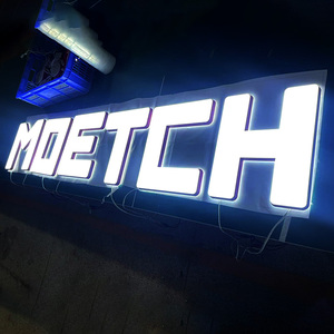 Logotipo 3D <span class=keywords><strong>de</strong></span> empresa <span class=keywords><strong>de</strong></span> alta calidad, letrero iluminado con Led, nombre comercial, letrero <span class=keywords><strong>de</strong></span> letra Led, letrero con retroiluminación <span class=keywords><strong>de</strong></span> letras iluminadas - Product Image 1