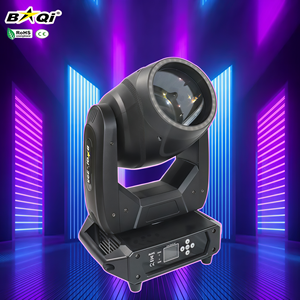 Luz de haz portátil de 295W sin batería con cabezal móvil y atenuación lineal del 0-100%, atomización, ideal para restaurantes y bodas - Product Image 1