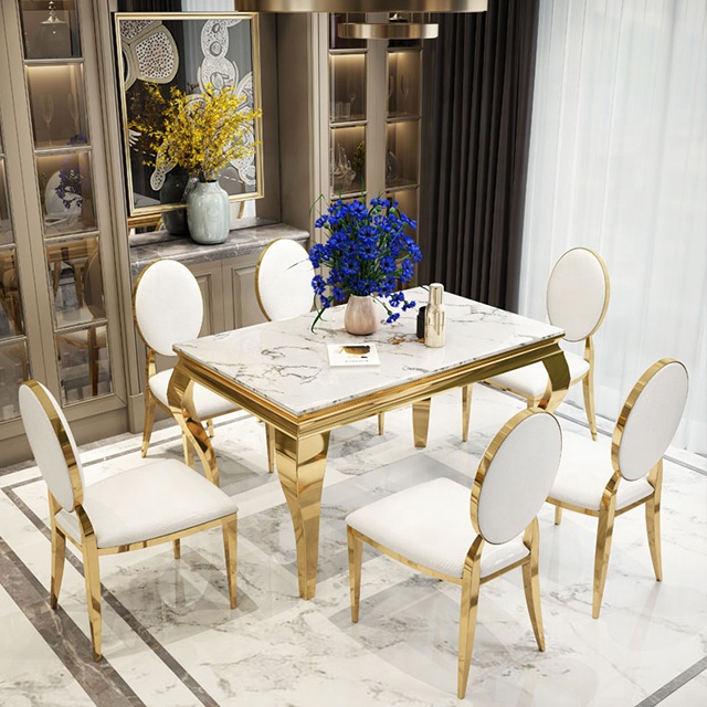 Обеденный стол с 6 стульями