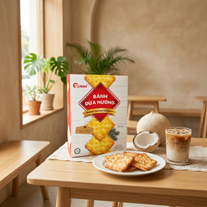 Prix d'usine : Le nec plus ultra de la croquantise pour votre café chaud : Biscuits Atela à la noix de coco 189g |   Fabricant de Marques Privées ODM - Product Image 6
