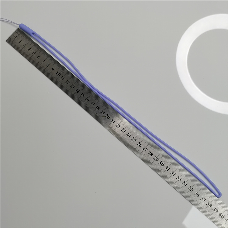 Promotional Wrist Neck Strap Silicone Phone Lanyard With No Minimum Order Image 3