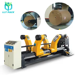 Factory Price Rolling Paper Mill Stand Hydraulic Shaftless Mill Roll Stand For Corrugated Cardboard Production Line