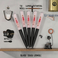 Stylo liquide avec logo personnalisé, flotteur 2D, corps jaune, vêtements sexy pour femmes nues, stylos flottants en plastique, largeur d'écriture de 1.0mm