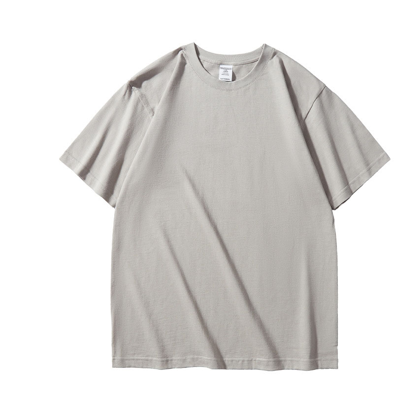 Maglietta grigio albicocca