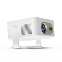 Proyector Portátil HY300 GT de 35-135 Pulgadas con Pantalla Grande 720P, 400 ANSI, Enfoque Automático, Sistema Operativo Google TV, WiFi, BT5.0, Sonido Estéreo HIFI para el Hogar