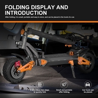 Stock USA et UE, trottinette électrique H9 pliable de 11 pouces, 6000W, double moteur, tout-terrain, 90 km d'autonomie, trottinette électrique tout-terrain pour adultes