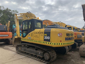 Excavadora Komatsu PC200 de segunda mano, modelos con bajo tiempo de trabajo, peso de funcionamiento de 20 toneladas, buen estado, motor de núcleo enfocado, usado en modelos de 2000 - Product Image 6